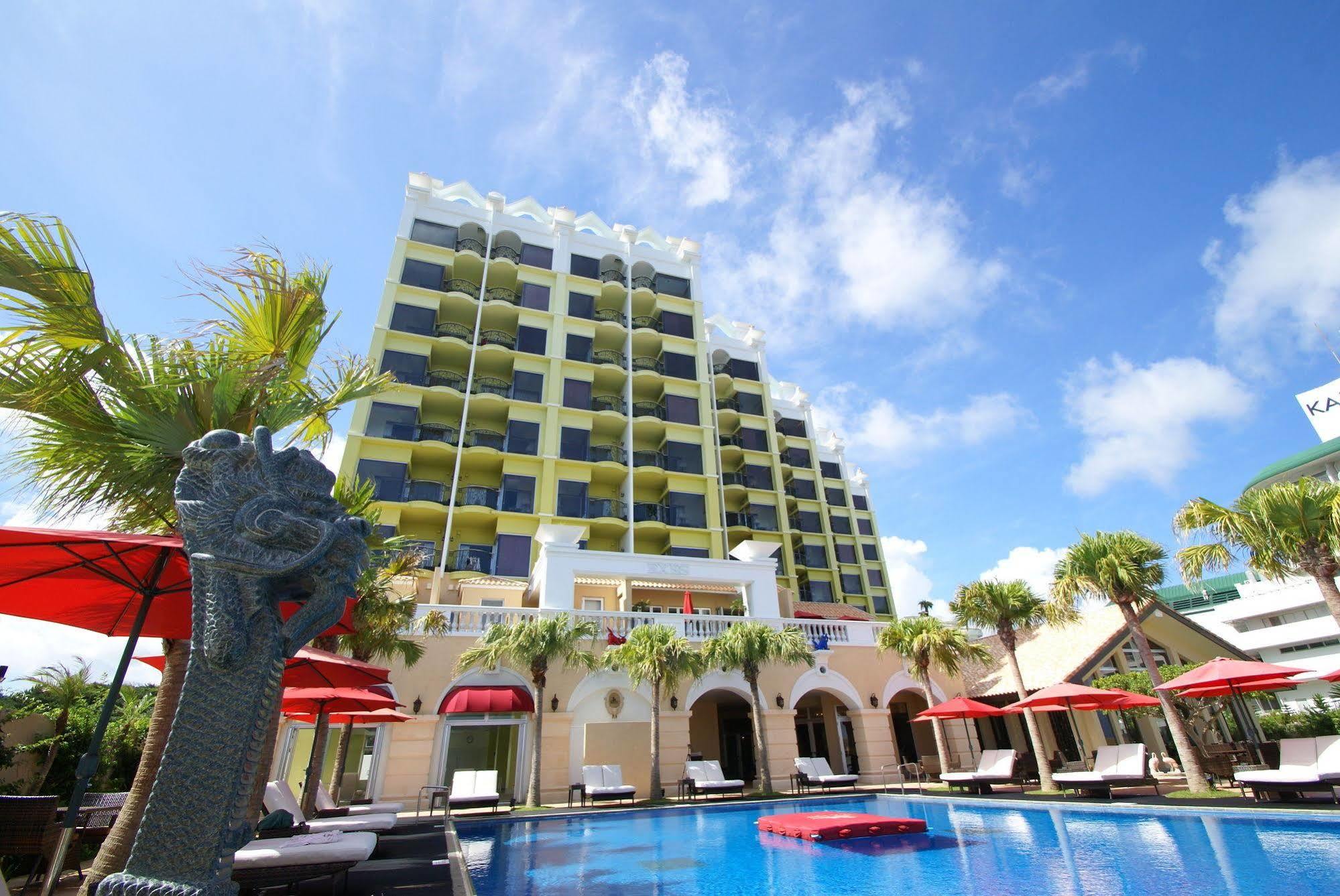 โอกินาว่า คาริยูชิ รีสอร์ต เอ็กเซส ออนนะ Hotel ภายนอก รูปภาพ